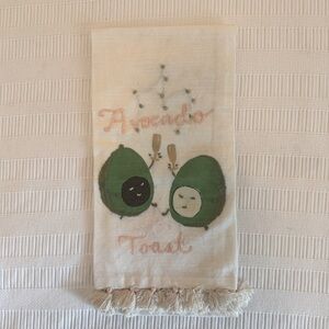 Carly Home Avocado Toast Dish Towel - Anthrohome